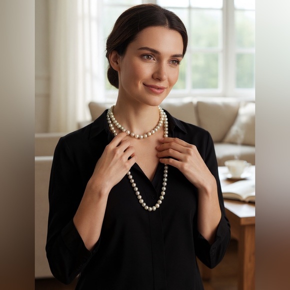 Colorful Freshwater Pearl Necklace - Picture 7 of 7